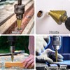 Step Drill Bit Set, Step Bits for DIY Projects and