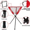 FITFIZZ 7x7 ft Baseball Net for Batting Pitching Hitting, Softball