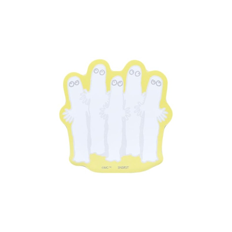 Sunstar Stationery S2842491 Moomin Sticky Notes, Die Cut, Spring Summer