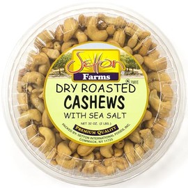 Cashews Dry Roasted With Sea Salt 32 Oz. (2 Lbs) Kosher