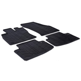 GledringUSA Custom Fit All-Weather Rubber Floor Mats for Volkswagen Golf VII 2015-2021 - No Trimming Needed.