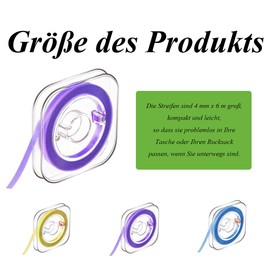 Zahn Schleifpapier 3 Bände Dental Polierstreifen Zahnschleifpapier für Zwischenräume Zahnband 4mm x 6m Zahnsteinentferner Mensch Für die Tiefenreinigung Der Mundhygiene