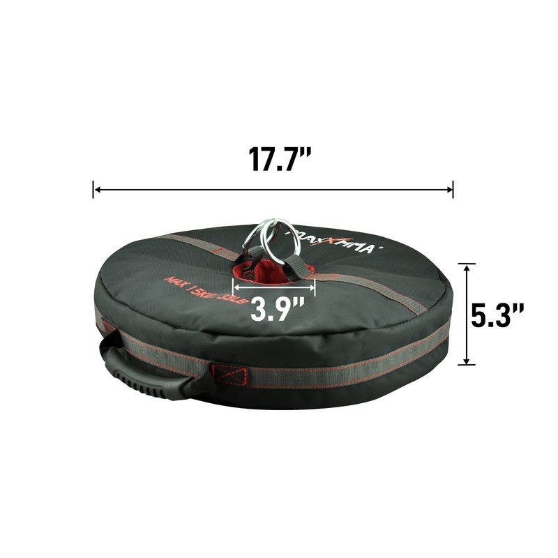 MaxxMMA Double Ended Heavy Bag with Anchor (unfilled), Core Training