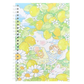 Reusable Sticker Storage Book Collecting Album Blank Stickers Organizer Book A5 Size with 40 Sheets Blank Release Paper for Stickers Holder Collection (YELLOW)