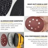 Gnellkoor 5 Inch 8 Holes Hook Loop Orbital Sander Metal