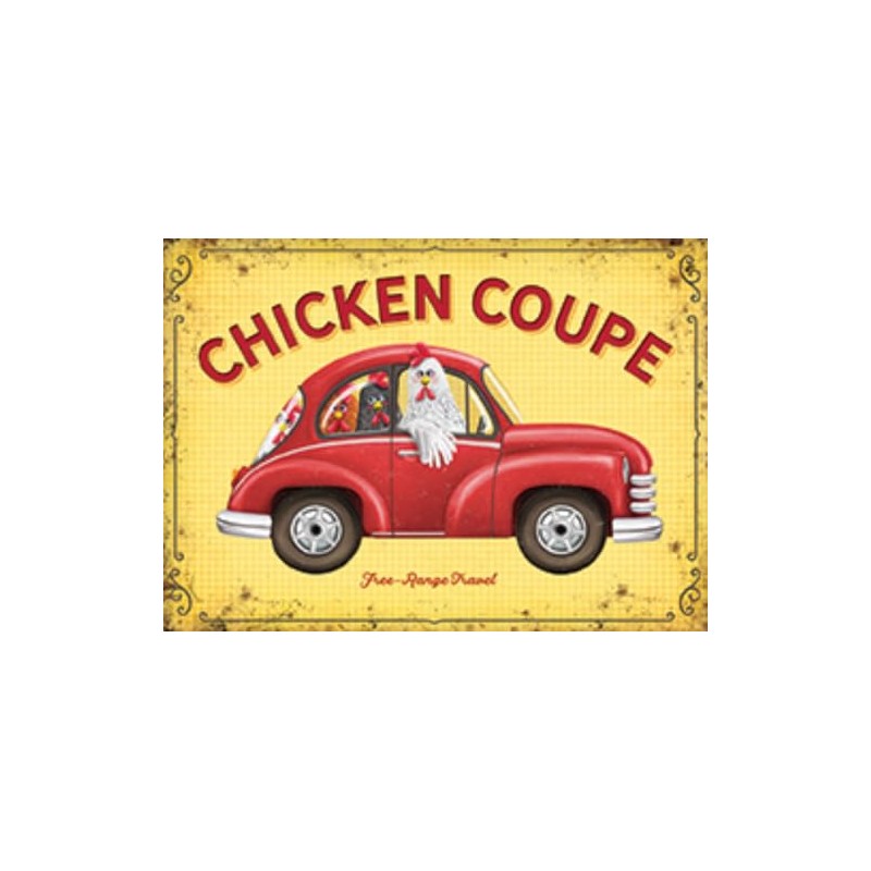 Small (15 x 20 cm) Metal Sign - Chicken Coupe