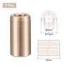 sourcing map Sleeve Bearings 6mm Bore 10mm OD 20mm Length