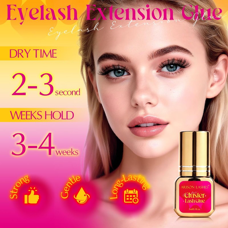 Sensitive Lash Glue 2-3s Drying Strong Hold-for Using at Home