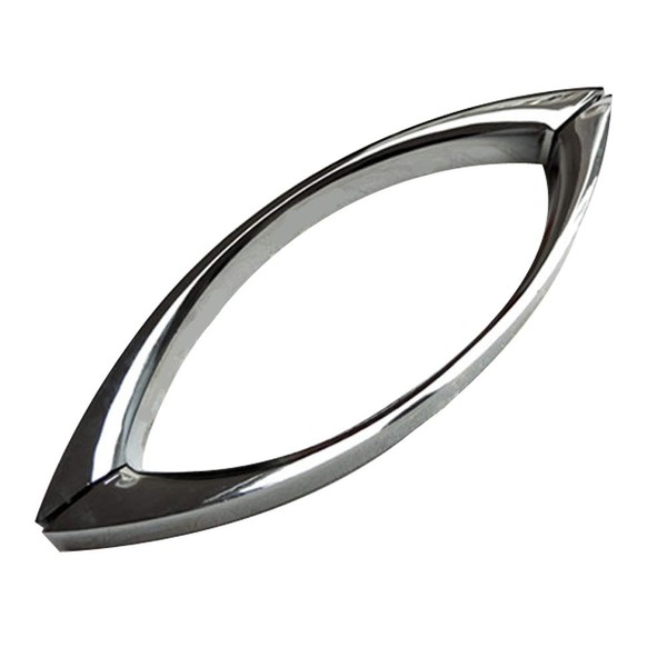 Smooth Shower Door Handles | 145mm (14.5cm) Hole to Hole