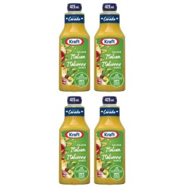 Kraft Golden Italian Salad Dressing, 425ml (4 Pack)