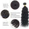 Hxxcoup Real Hair Wefts Blonde Human Hair Bundles Water Wave