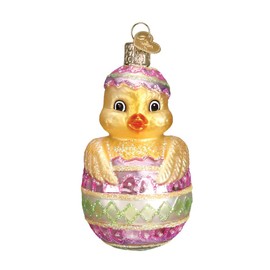 Old World Christmas Easter Egg Glass Blown Ornament for Christmas Tree