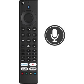 ALLIMITY ALD 187R Voice Remote Control Replacement for Grundig Fire TV Edition 43GUB7065 49GUB7065 49GUB7066 43VLX7010 43VLX7020 49GUB7060 49GUB706206206 49VLXX 7010 49VLX7020 55GUB7060 55GUB7062
