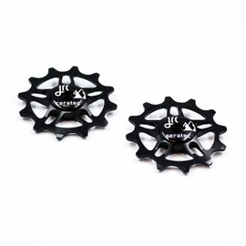 12T Pulley Wheel for SRAM Rival/Force/Red AXS - Black