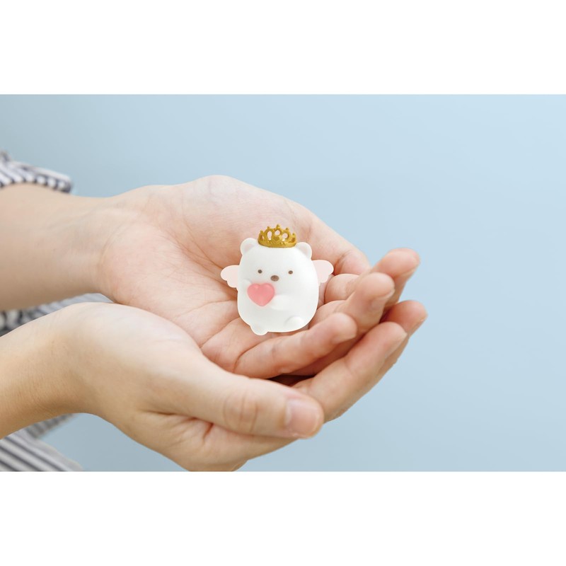 San-X Character Miscellaneous Goods Petit Sumikko Key Holder, Shirokuma Size: