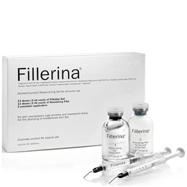 Fillerina Dermo Cosmetic Filler Treatment For At Home Use With 6 Hyaluronic Acids Grade 1 Initial Wrinkles