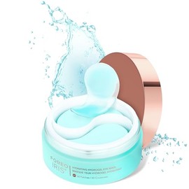 FOREO IRIS Parches Ojos con Colageno - Contorno de Ojos Antiojeras - Vitamina B, Vitamina C y Vitamina E - Retinol - Antiojeras Mujer - Hidratante - Vegano - 60 Parches Ojeras
