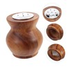 Kisangel Stainless Steel and Wood Pepper Bottle Salt and Sugar