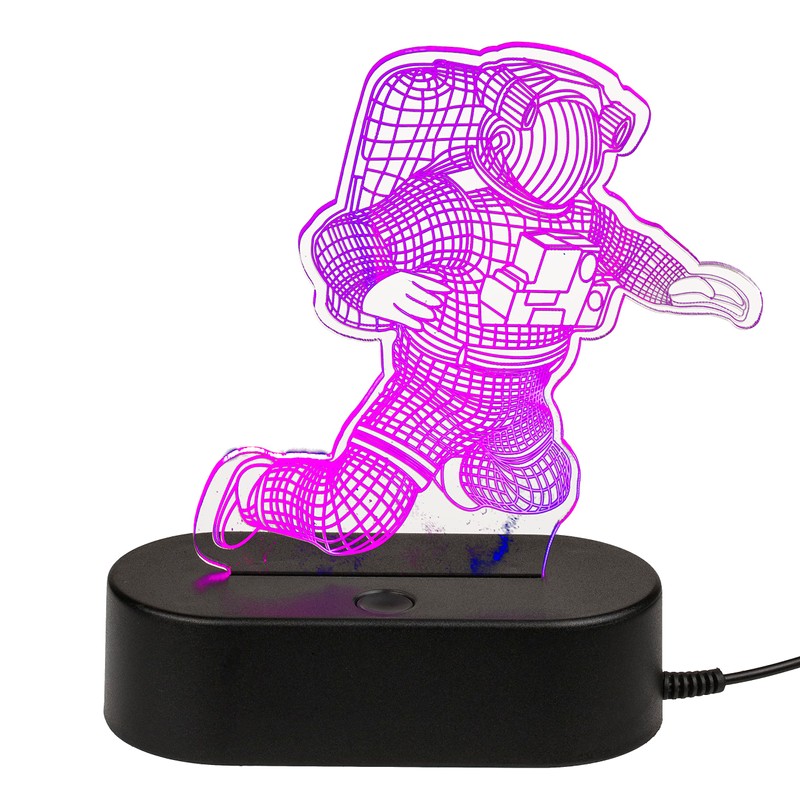 MIK funshopping 3D Light Night Light 3D Effect Lamp with