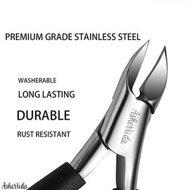ASHERVIDA PROFESSIONAL INGROWN TOENAIL CLIPPER  SET- Heavy Duty Precision TOOLS