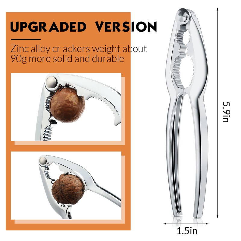 Zhehao 80 Pack Nut Crackers Tool Bulk Crab Crackers and