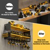 YYR Power Tool Organizer Wall Mount, Cordless Drill and Battery