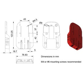 Terrafirma Technology 10AWG Battery Adapter for Ridgid 18V Hyper li-ion Battery Dock Power Connector