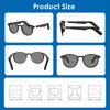 GetD Wireless Bluetooth Glasses for Men and Women,Smart Glasses Open