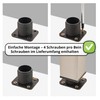 Furniture Feet, Metal Table Legs, Height Adjustable, Sofa Feet, Aluminium