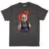 Child's Play Men's Hi I'm Chucky Mug Shot Graphic Print