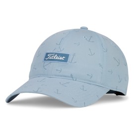 Titleist Women's Charleston Prints Golf Hat Light Blue One Size Fits Most