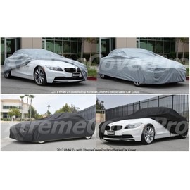 Car Cover fits 2018 2019 2020 ALFA Romeo 4C XTREMECOVERPRO Diamond Series Grey with Cable and Lock Set