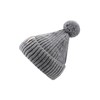 Sterntaler Knitted Hat with Effect Yarn - Girls' Beanie, Silver
