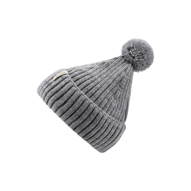 Sterntaler Knitted Hat with Effect Yarn - Girls' Beanie, Silver