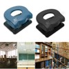 SUPERTOOL Black Paper Punch Punch 2 Holes 20 Sheets 6mm