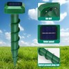 Gopher Repellents | Waterproof Solar Mole Repellents Ultrasonic,Ultrasonic Rodents Spikes