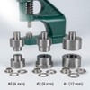 QWORK Heavy Duty Hand Press Eyelet Grommet Machine Punch Tool