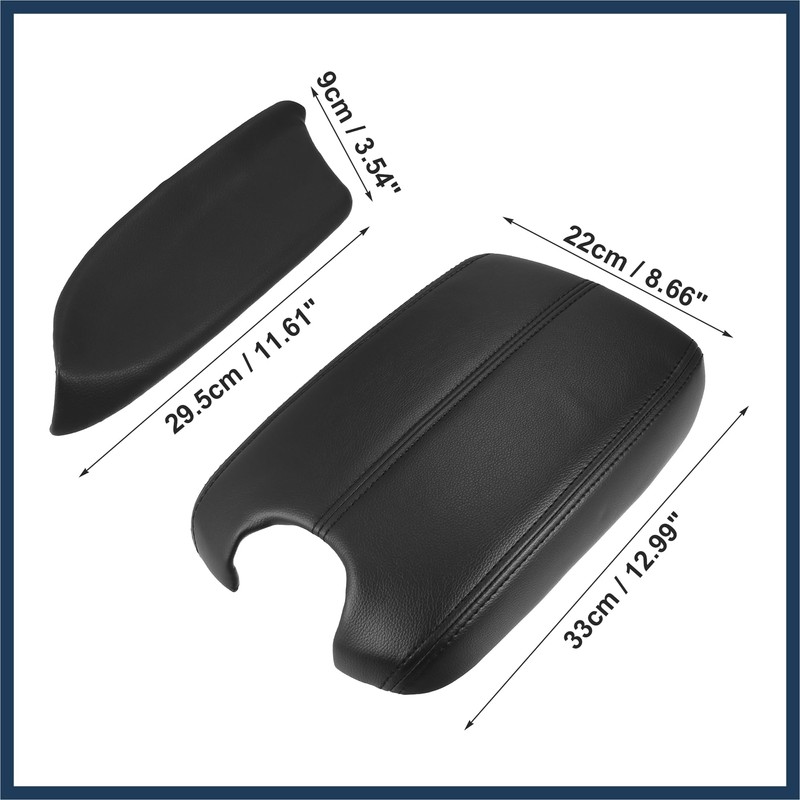 INFINAUTO 1 Set Car Center Console Cover Front Door Panels