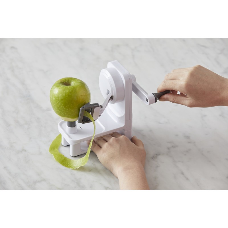 SAVANNAH SAV-1043 Multi Speed Peeler, 18.5x16x7cm, White/Grey/Stainless Steel