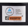 Riggatec Double Clamp Swivel Coupler Light Black up to 50