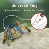 HOKABLE Pet Turtle Leather Harness & Leash - Adjustable Control