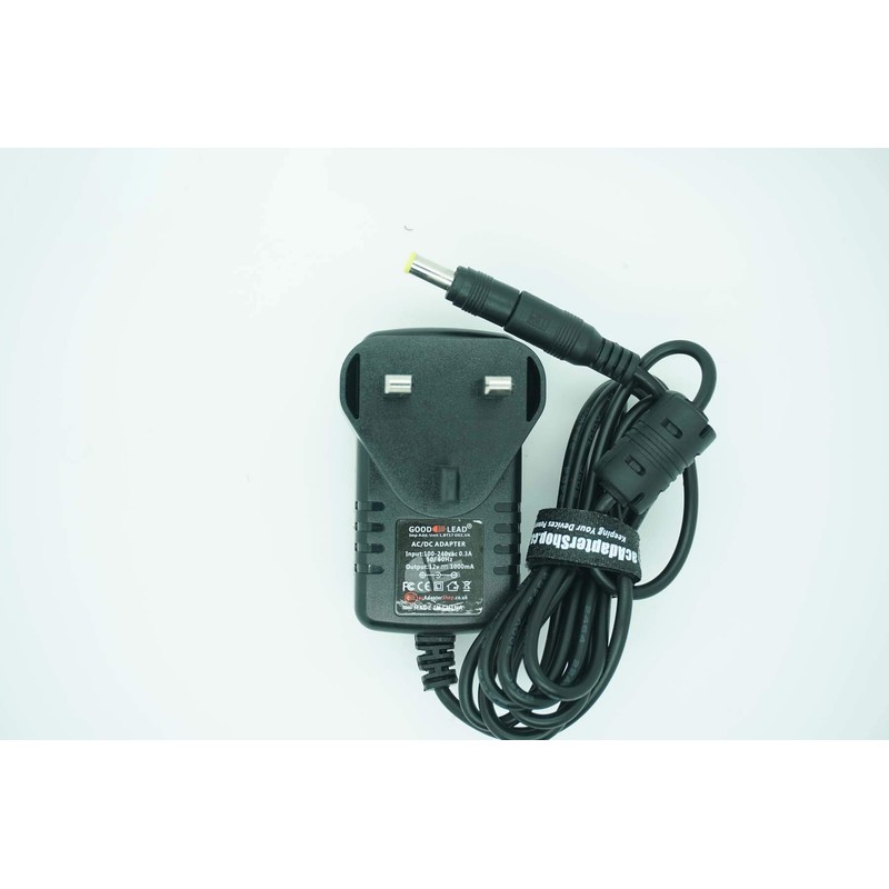 REPLACEMENT FOR AC ADAPTOR INPUT: 100-240V-50/60HZ 0.32A MAX OUTPUT:12 Volt