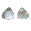 2PCS Set Guitar Picks Shell Teardrop Shaped Acoustic Guitar Picks