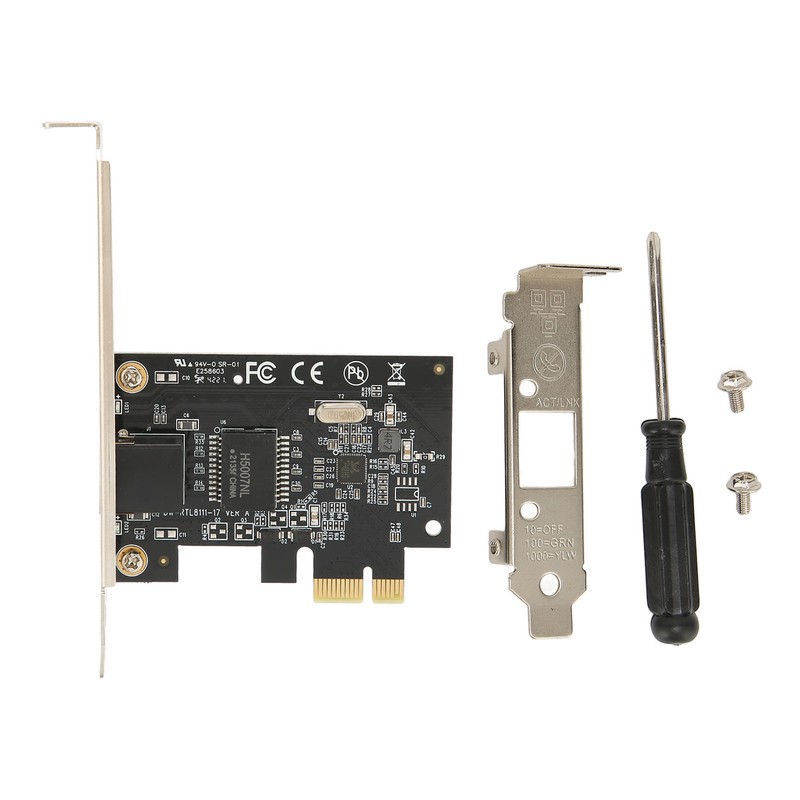 Gigabit Ethernet Card 10Mbps 100Mbps 1000Mbps Adaptive PCI E Wired