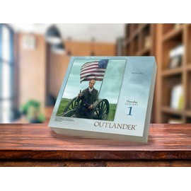 Outlander 2026 Daily Desk Calendar: Boxed Page-a-Day Calendar with Day-to-Day Quotes, Images & Timeless Moments from The Beloved TV Series