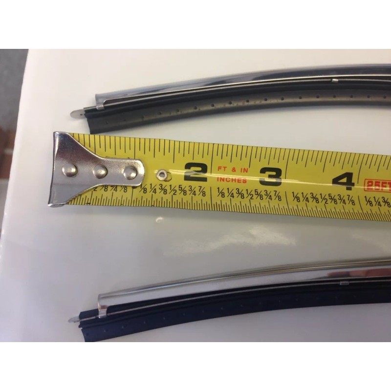 nyrm Stainless Steel Wiper Arm Blades with DIMPLES Correct Reproduction