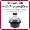 GoodCook 4-Cup Meal Prep Bowls Set with Lids and Dressing