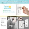 4our Kiddies Baby-Proof Outlet Covers (60 Pack) - Child Safety