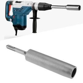 Briny River SDS-Plus Ground Rod Driver for 5/8" and 3/4" Rods Fits SDS-Plus Hammer Drills, 19mm One-Piece Steel Tool