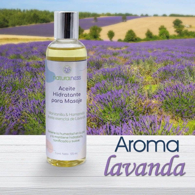 Naturalness Aceite Para Masaje Corporal Hidratante Aroma Lavanda